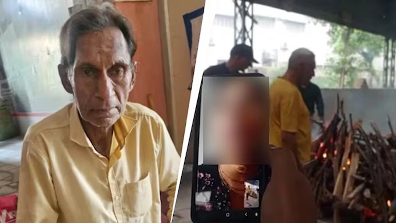 বাবার শেষ বিদায়ে ভিডিও কল দিয়ে মেয়ে বললেন, ‘আর কতক্ষণ লাগবে, খেতে হবে’