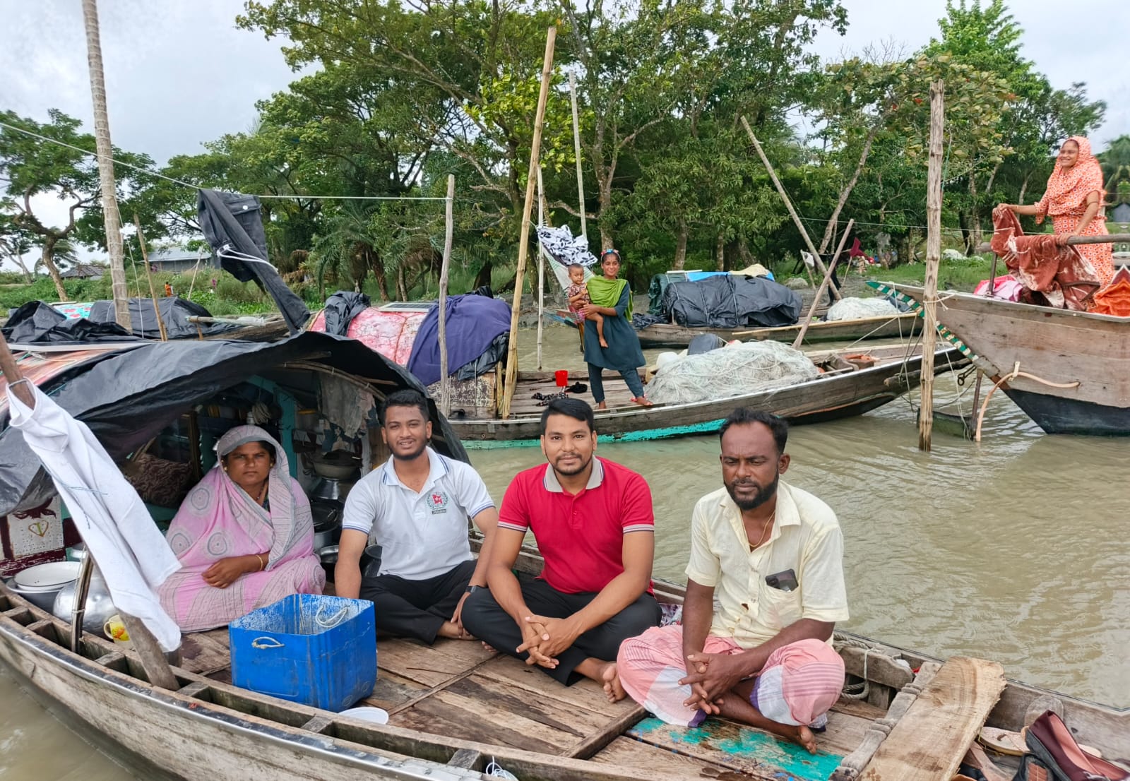 বেদে পল্লীতে জীবনমান উন্নয়নে পরিবর্তনের উদ্যোগ